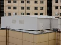 Строительство помещения вентиляционной камеры на крыше существующего здания ЛПУ.